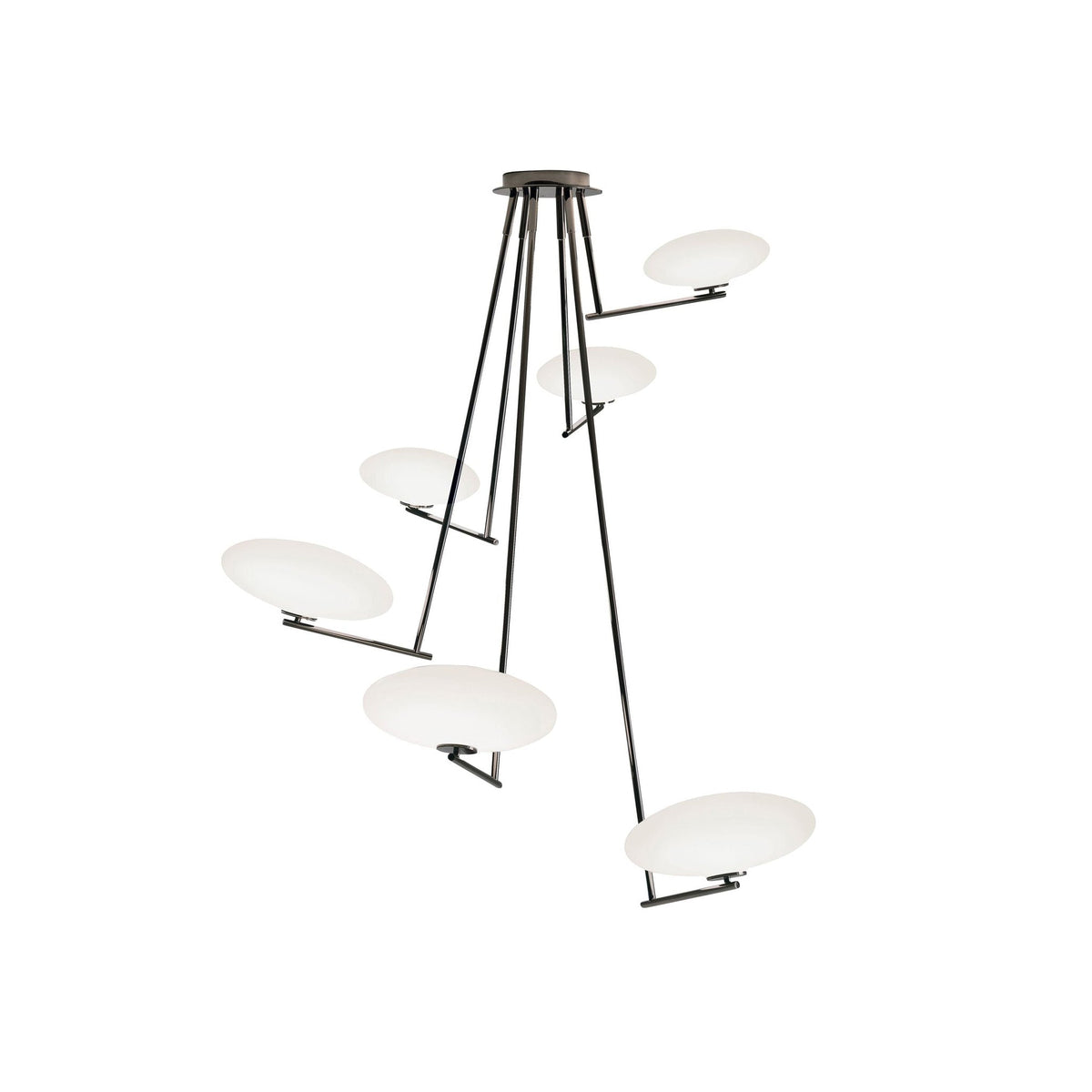 Umirarae Lampe de Plafond en Laiton et Verre Créativité Individuelle