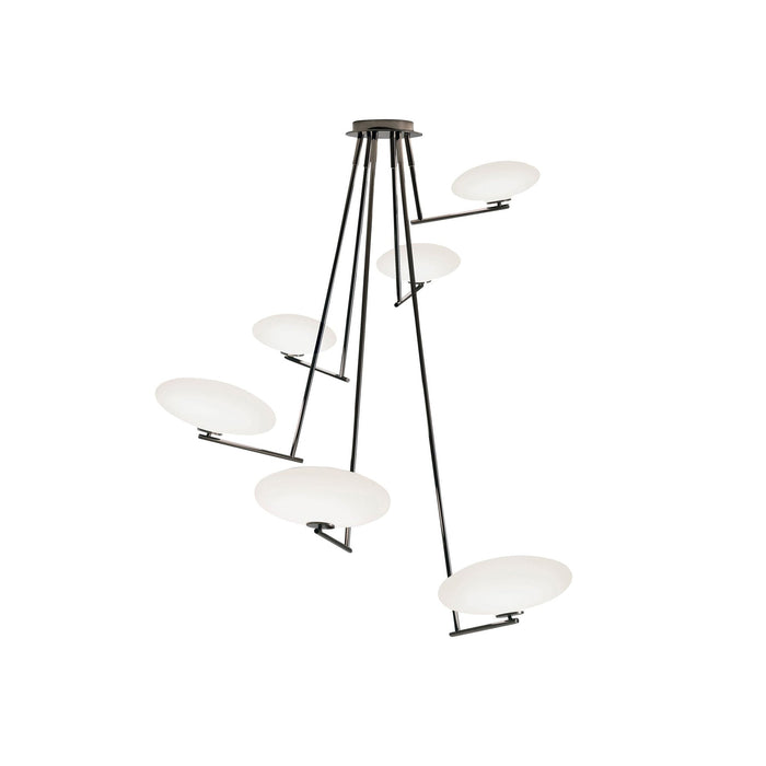 Umirarae Lampe de Plafond en Laiton et Verre Créativité Individuelle