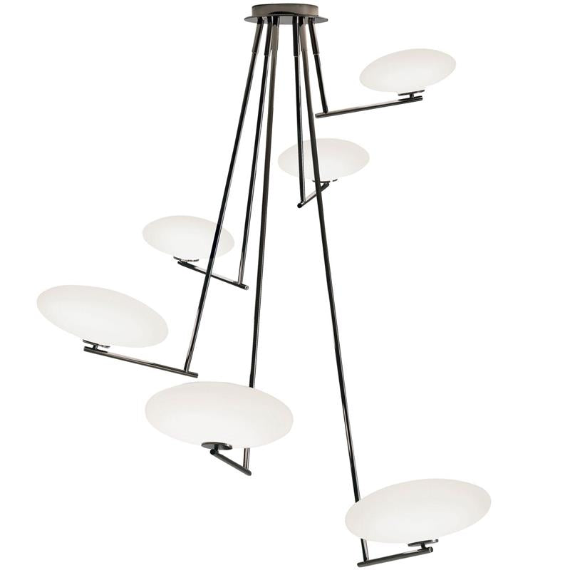 Umirarae Lampe de Plafond en Laiton et Verre Créativité Individuelle