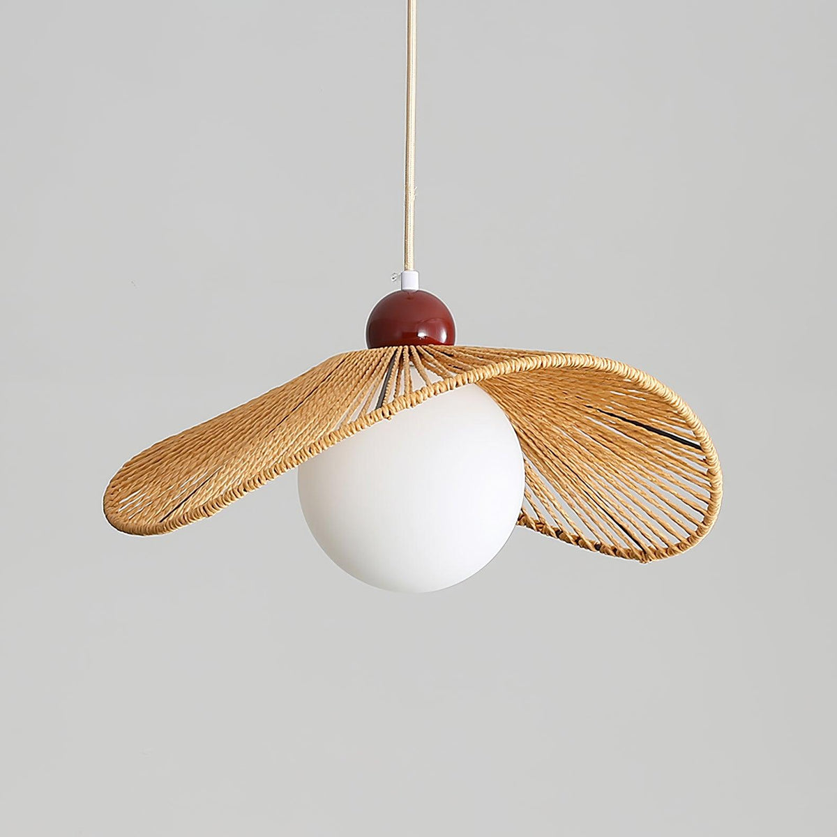 Hikari Lampe Suspension Bois Moderne