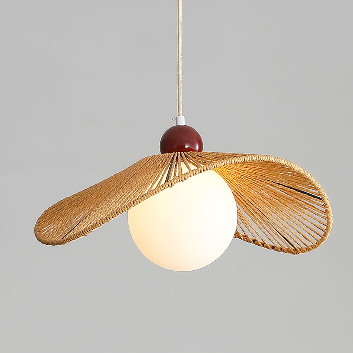 Hikari Lampe Suspension Bois Moderne