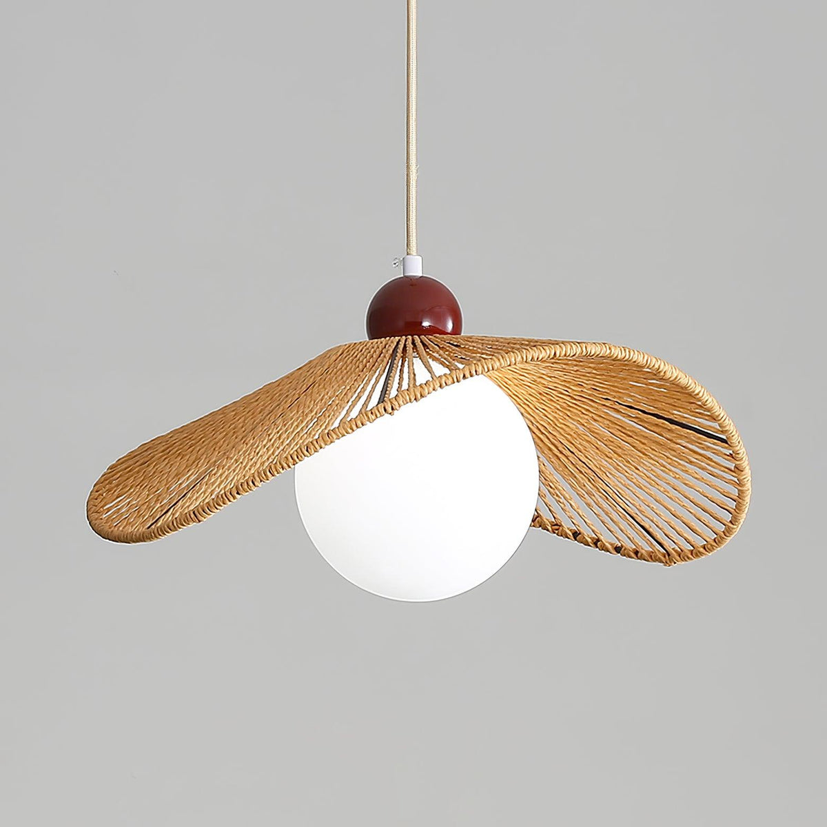 Hikari Lampe Suspension Bois Moderne