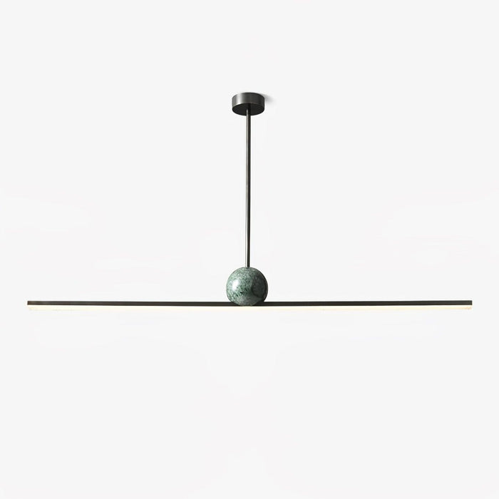 Liora Suspension Linéaire Minimaliste en Marbre