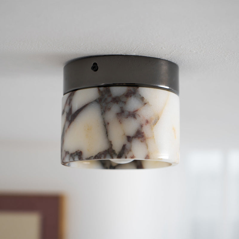 Ivinir Lampe De Plafond Ronde Marbre Minimaliste Moderne