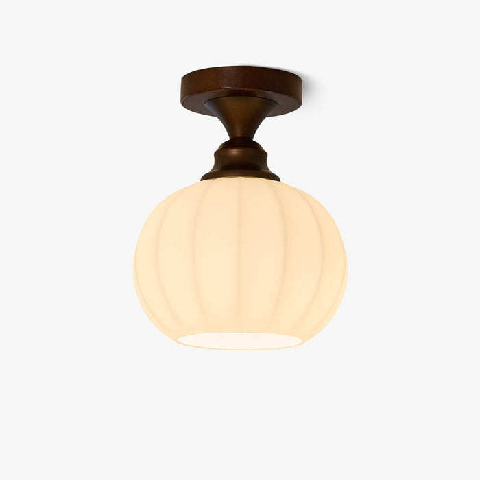 Alveneth Plafonnier en Verre Art Nordique Premium