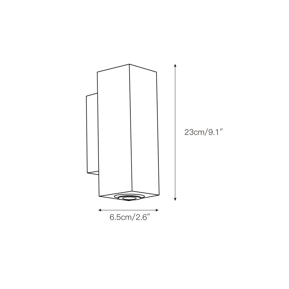 Uvineth Applique Murale Travertin Minimaliste Moderne