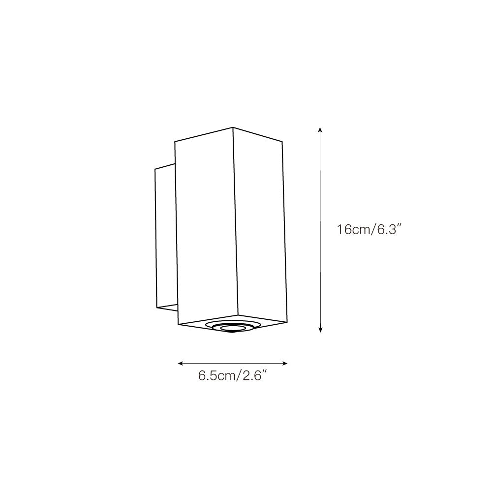 Uvineth Applique Murale Travertin Minimaliste Moderne