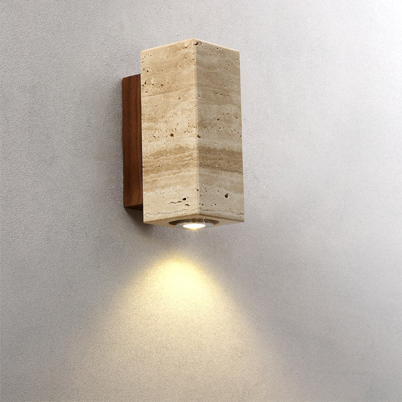 Uvineth Applique Murale Travertin Minimaliste Moderne