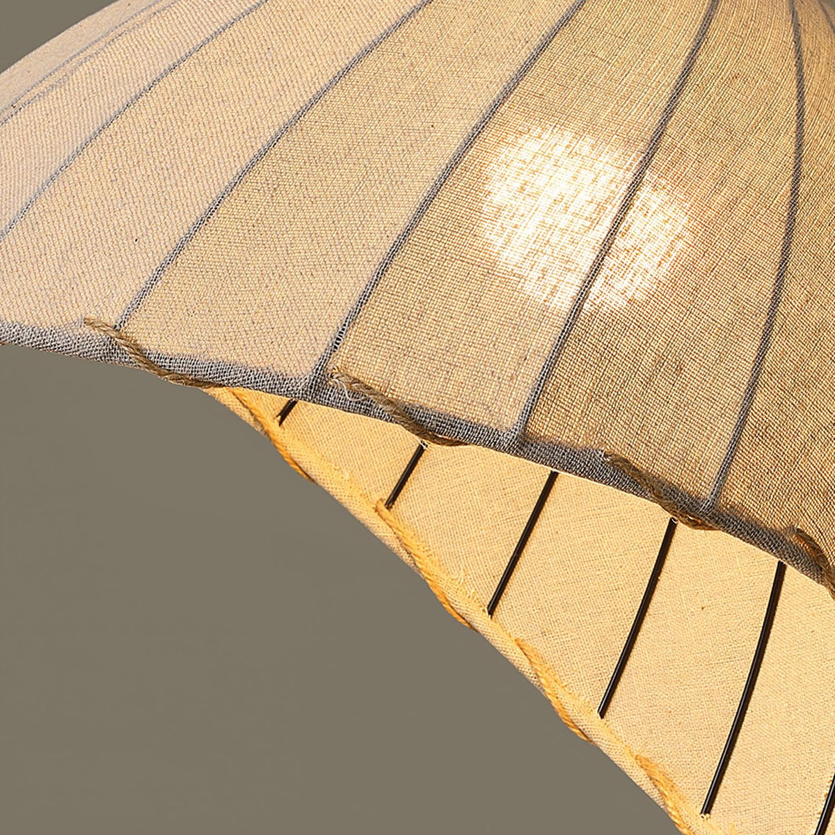 Eclipta Suspension en Lin Tissu