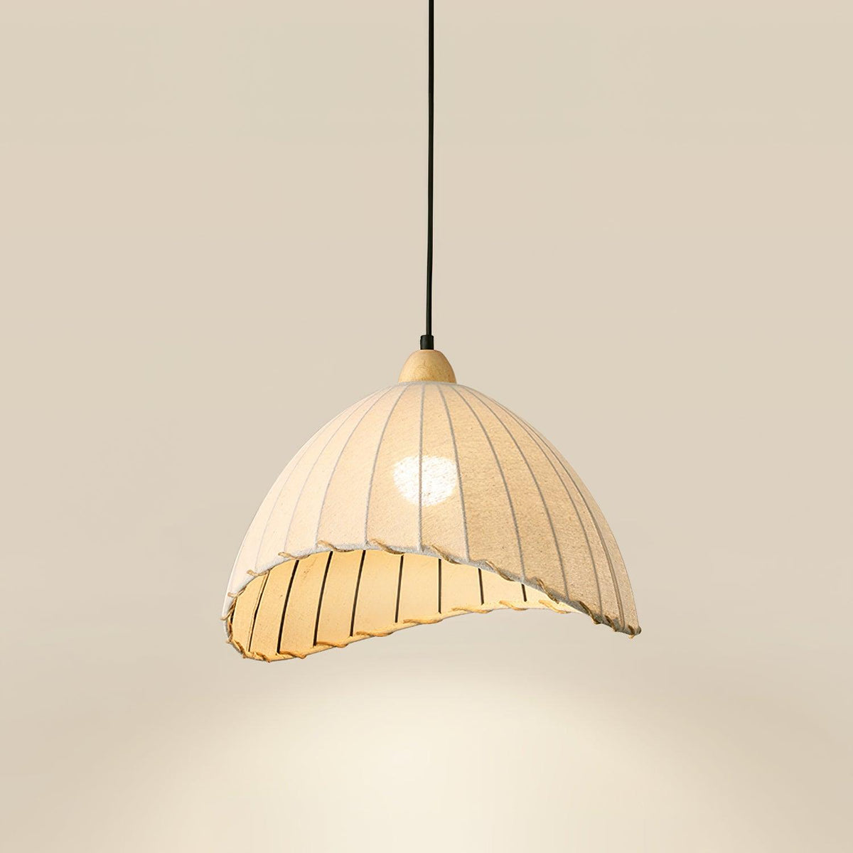 Eclipta Suspension en Lin Tissu