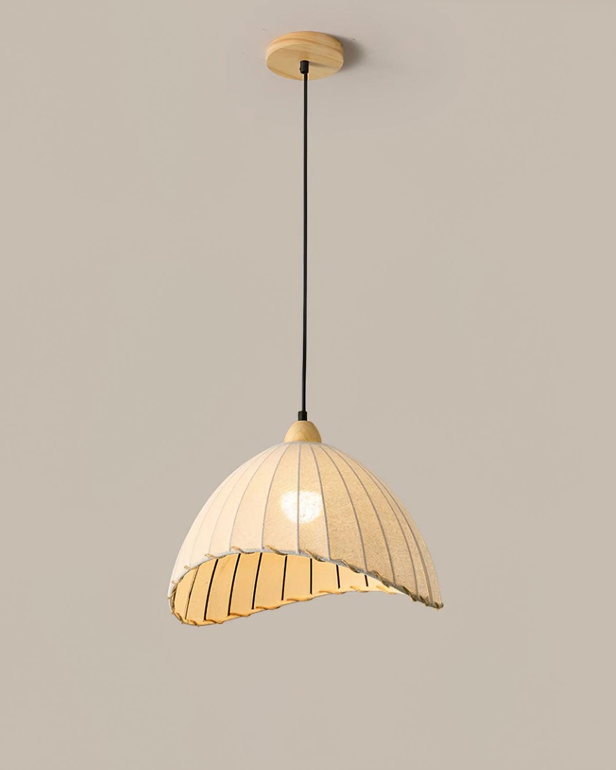 Eclipta Suspension en Lin Tissu