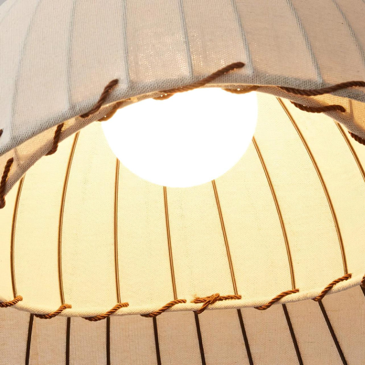Eclipta Suspension en Lin Tissu