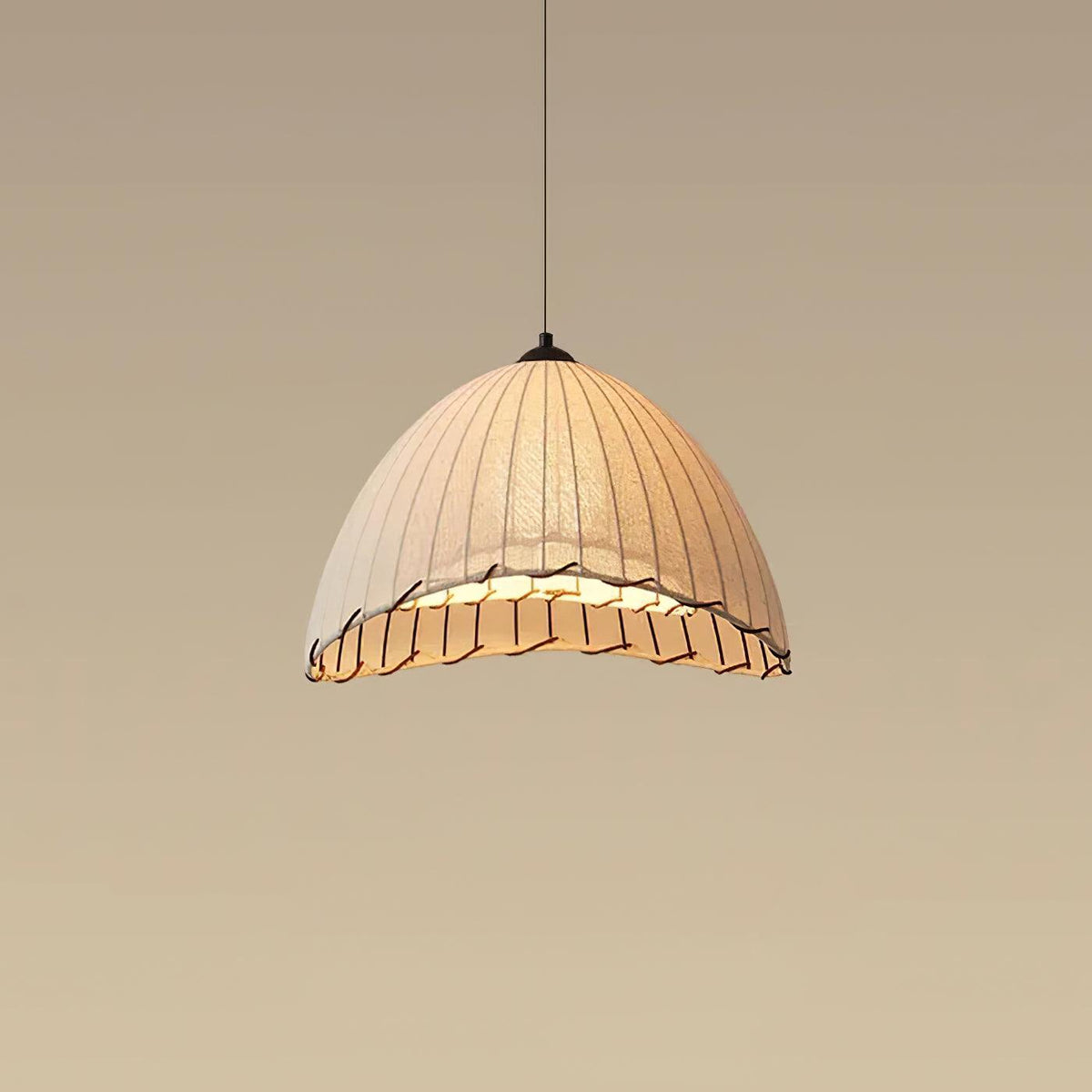 Eclipta Suspension en Lin Tissu