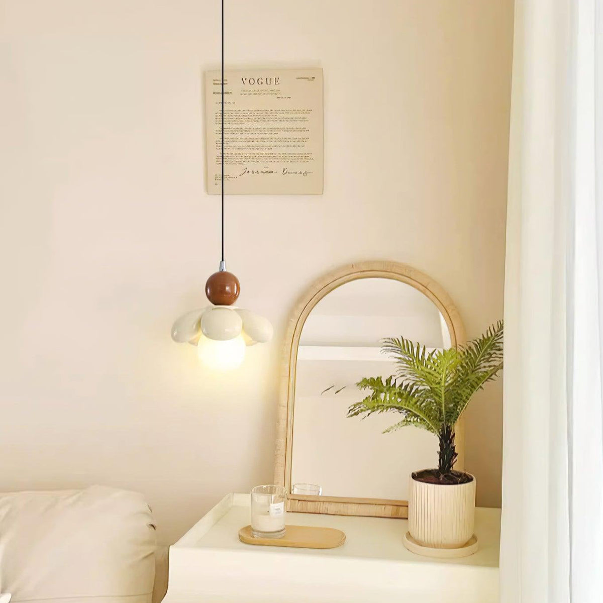 Blossi Suspension Fleur Moderne