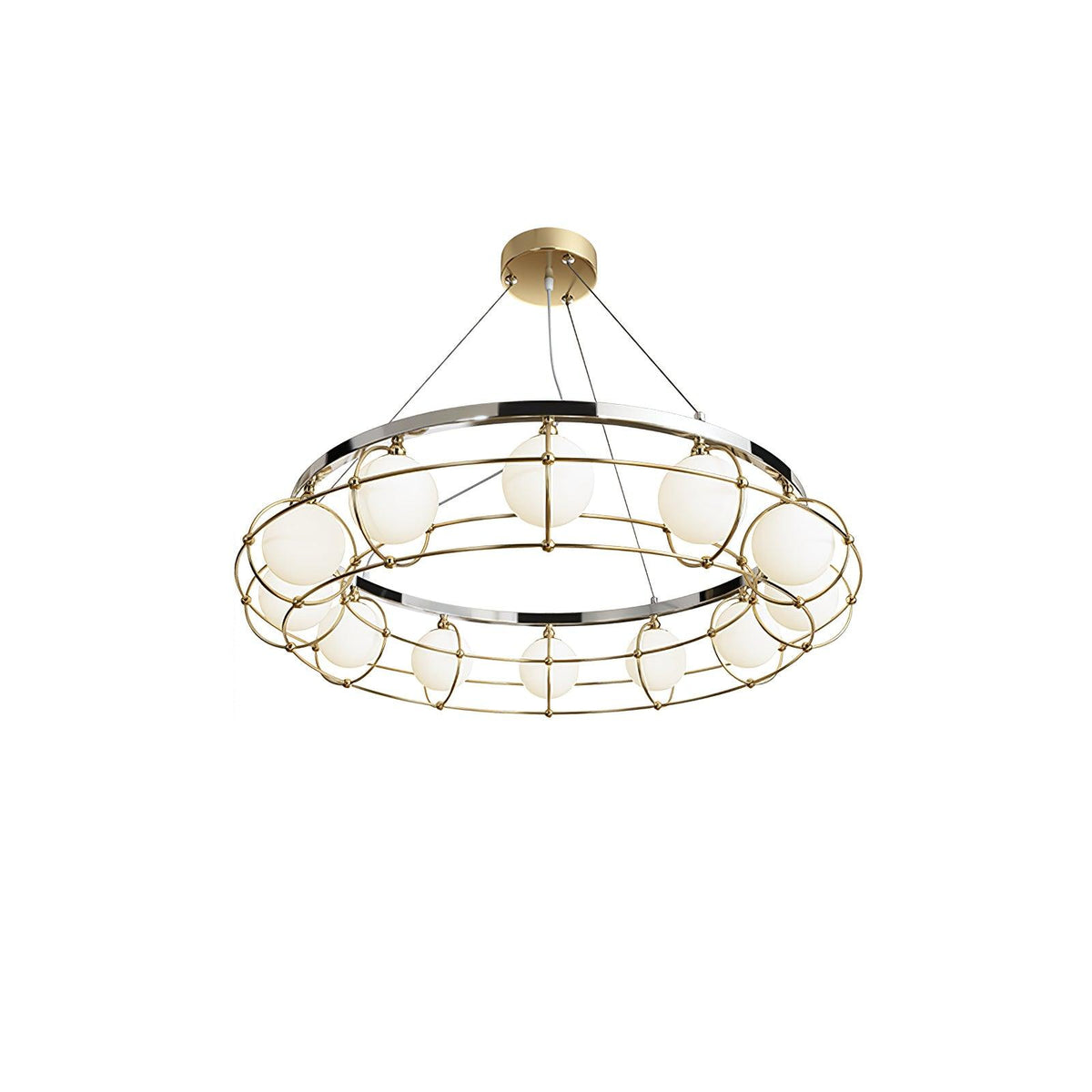 Mia Lustre en Verre Moderne