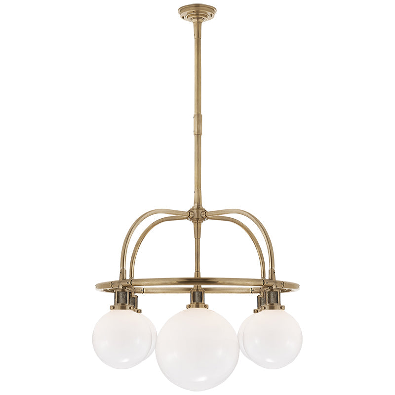 Vathea Lustre Métal Verre Minimaliste Moderne