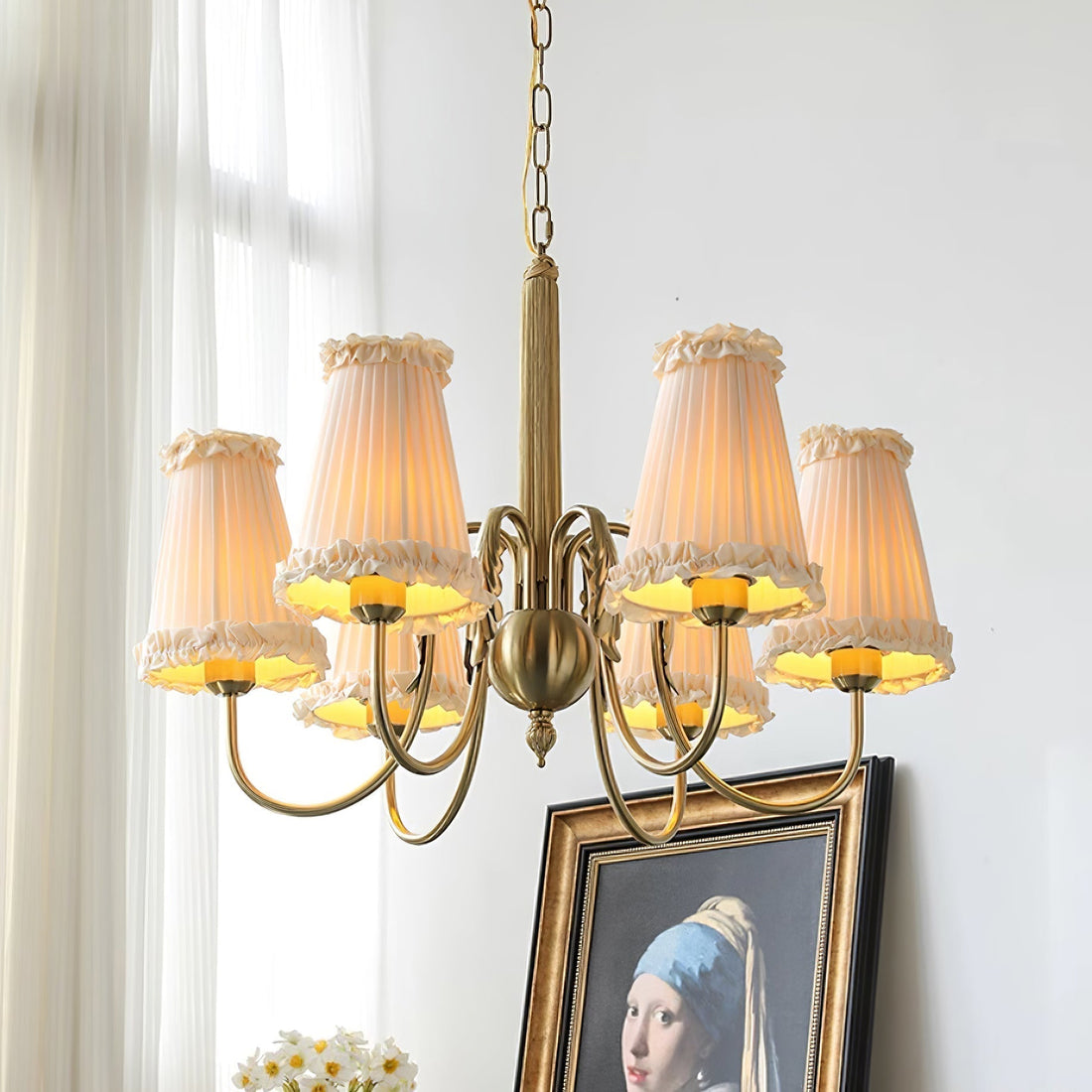 Ervaren Lustre Tissu Luxe Postmoderne Vintage