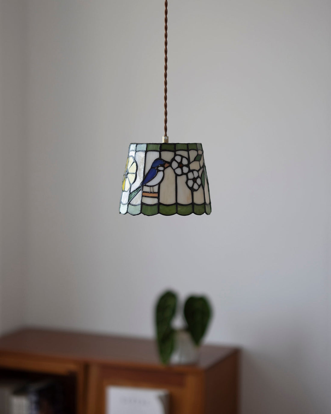 Tiffany Suspension Brid Blossom en Verre