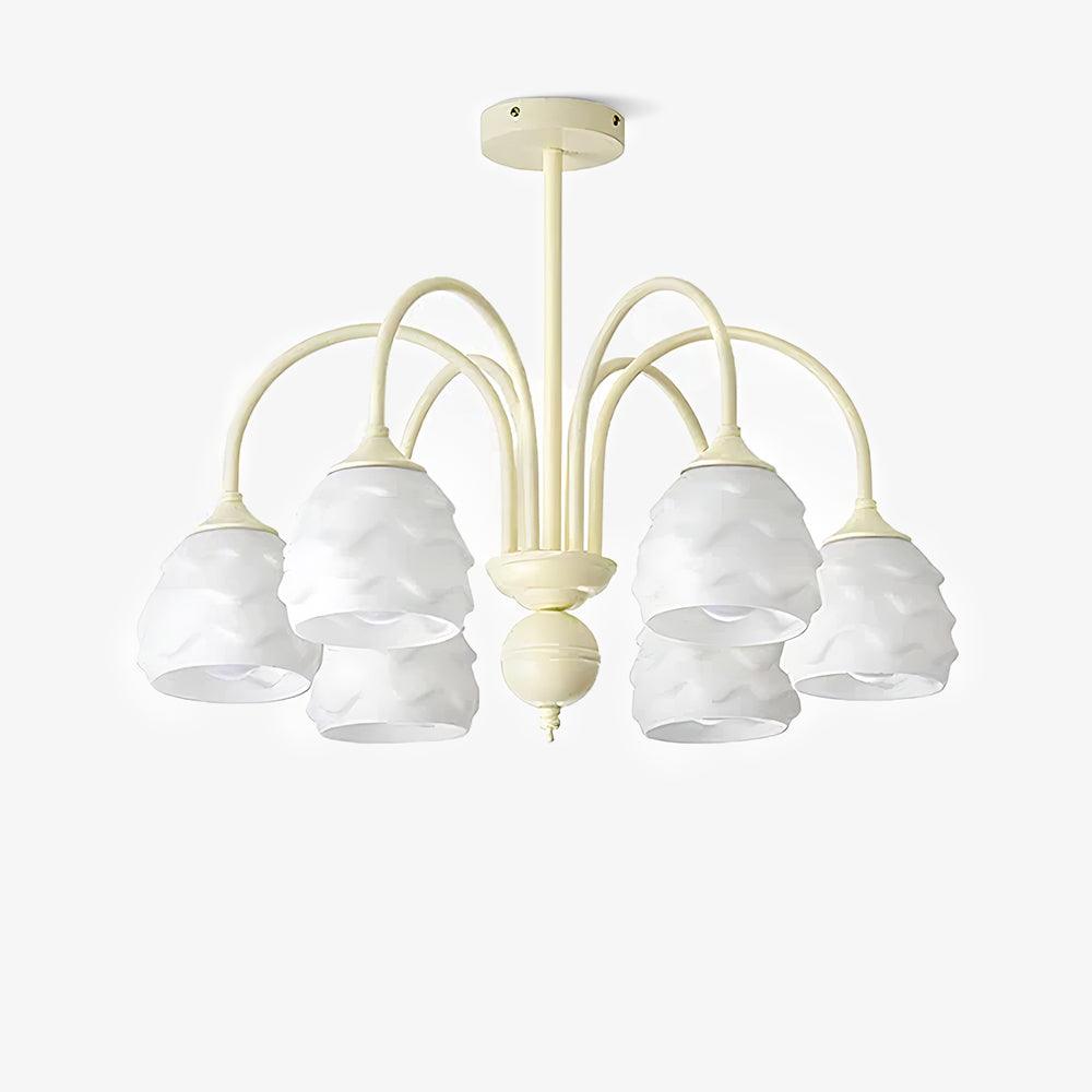 Lustra Lustre Crème Glacée Fondante Verre Lacté