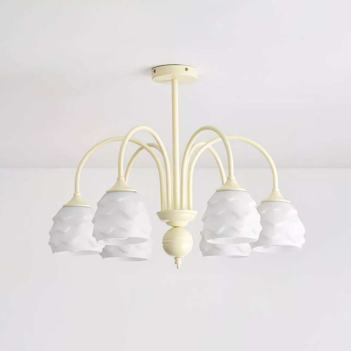 Lustra Lustre Crème Glacée Fondante Verre Lacté