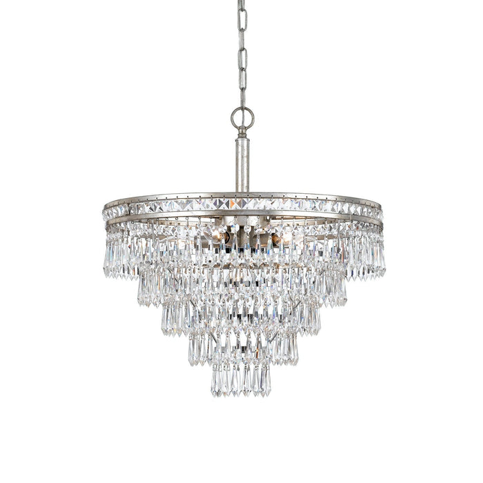 Eurvaryra Lustre Métal Cristal Luxe Postmoderne
