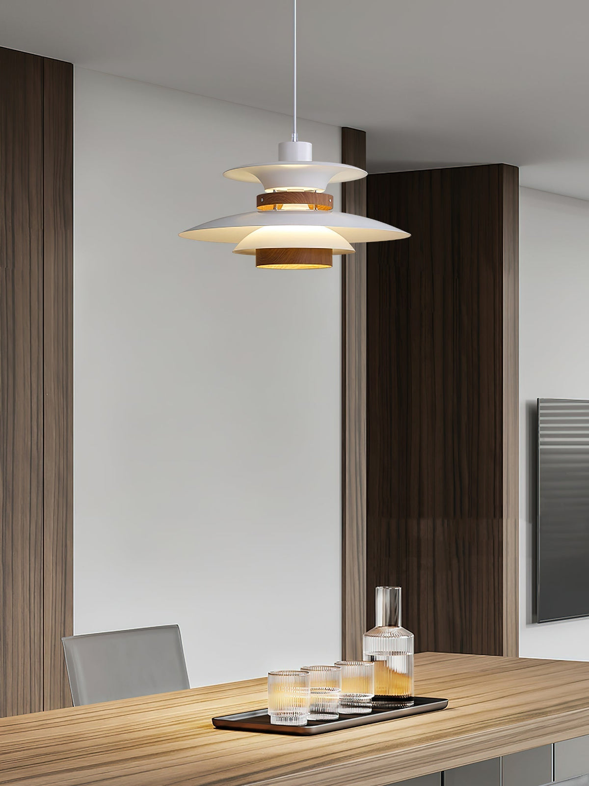 Nymera Suspension Bois Acier