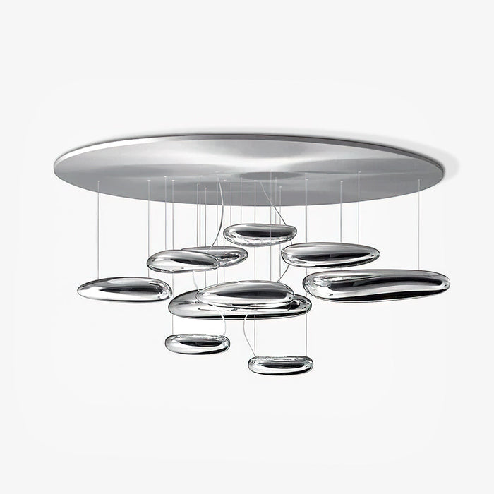 Lustra Plafonnier en Aluminium Galet