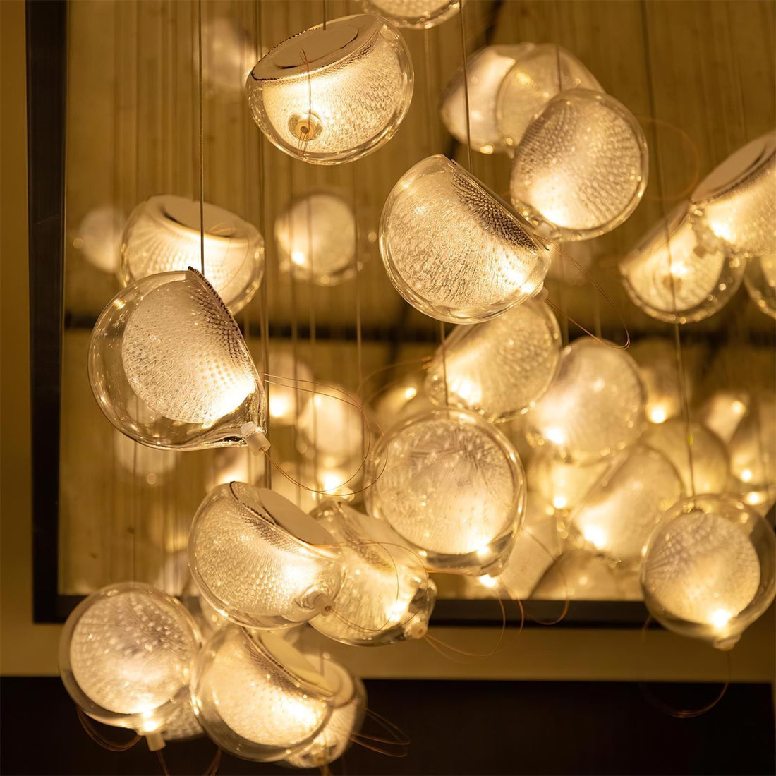 Sfera Lustre Moderne Minimaliste en Verre