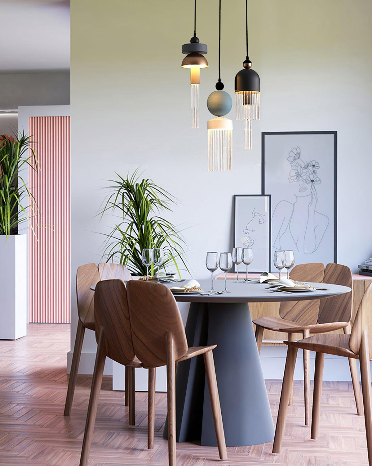 Avelire Suspension industrielle artistique