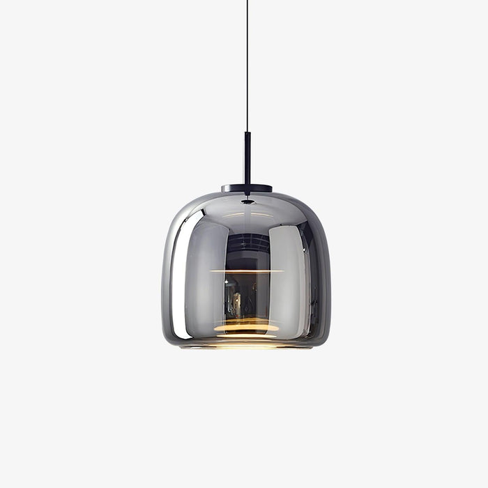 Obsidian Suspension en Verre Moderne