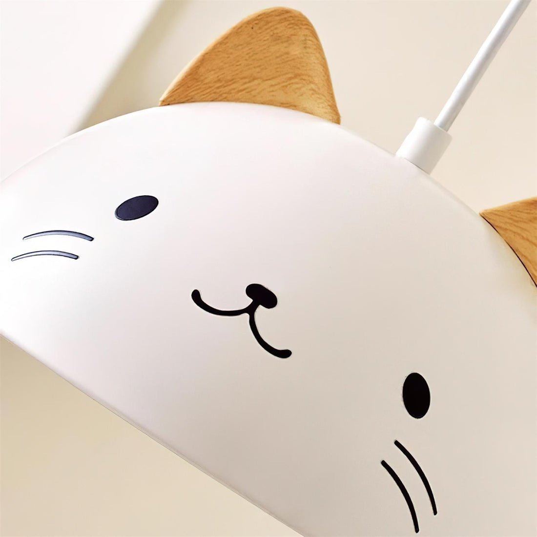 Mewi Suspension Tête de Chat Ludiques