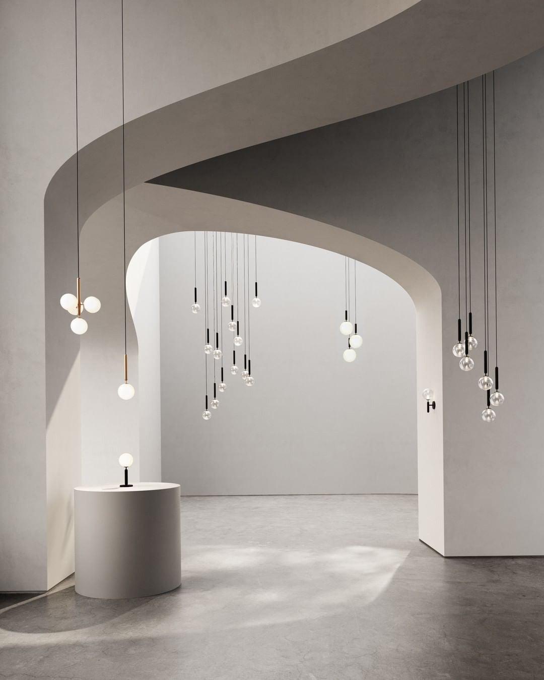 Calyxia Suspension Industrielle Classique en Verre