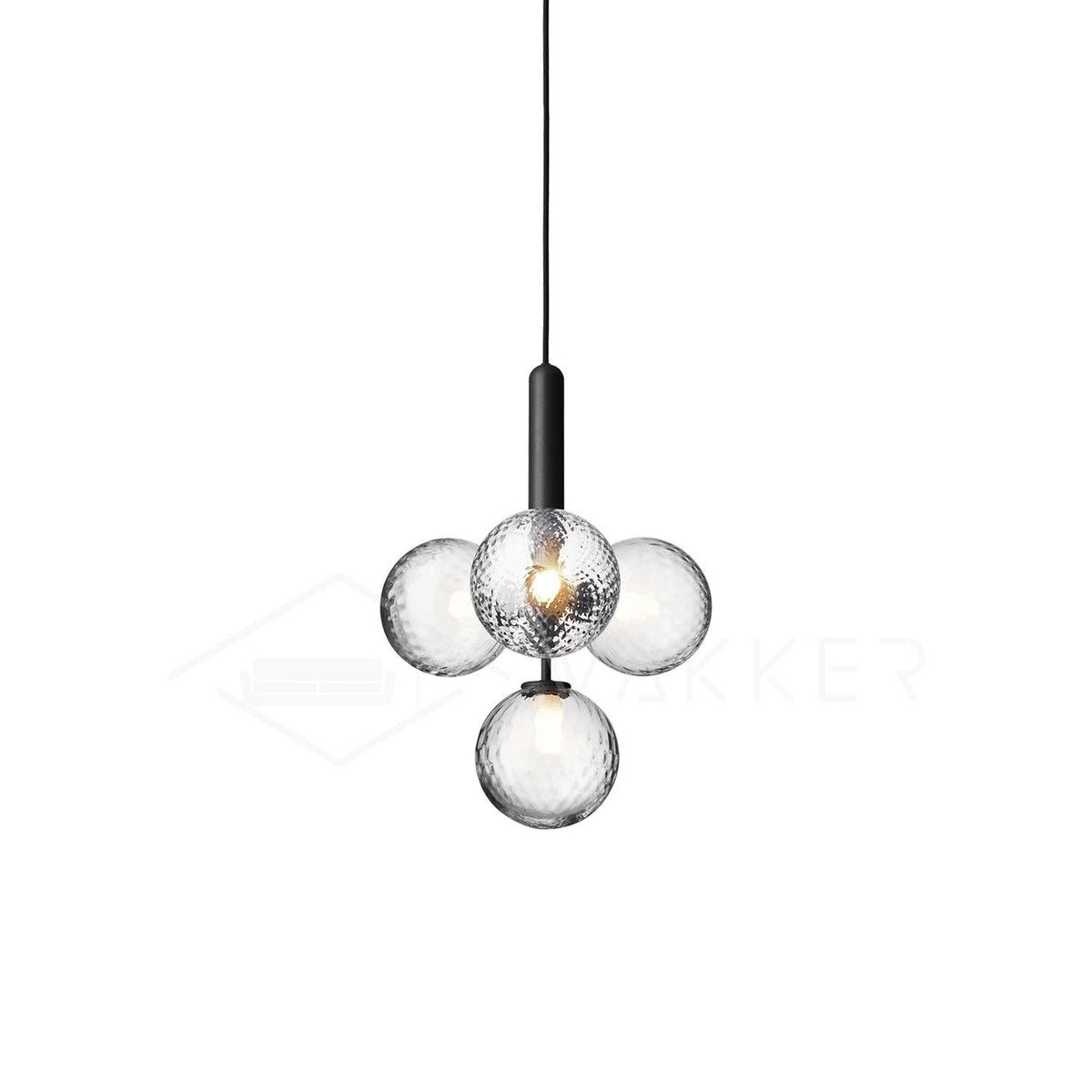 Calyxia Suspension Industrielle Classique en Verre