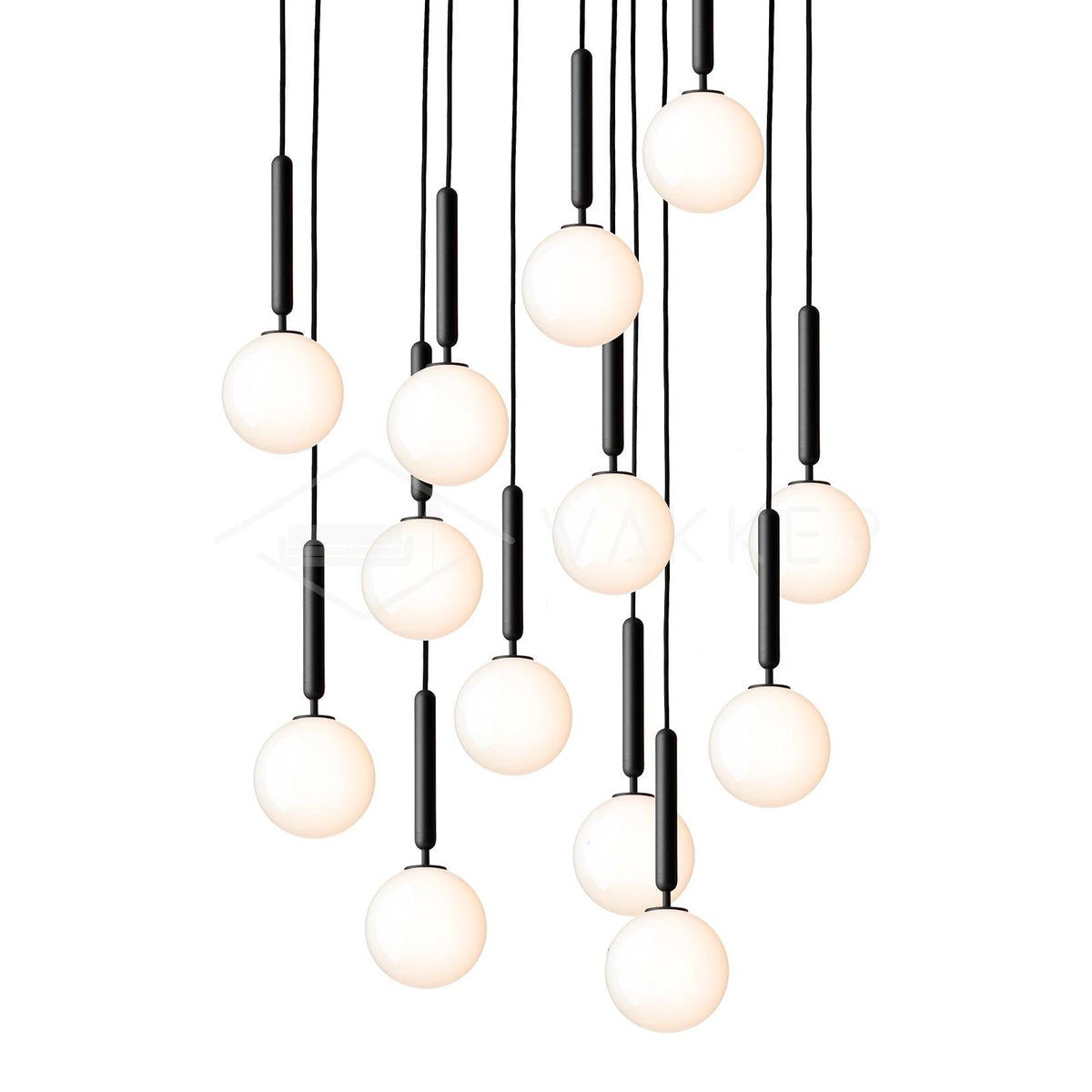Calyxia Suspension Industrielle Classique en Verre