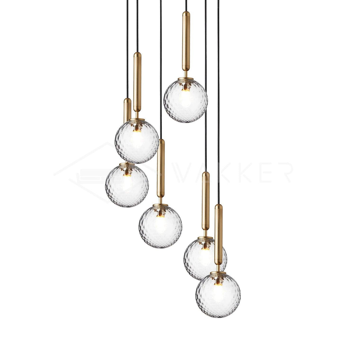 Calyxia Suspension Industrielle Classique en Verre