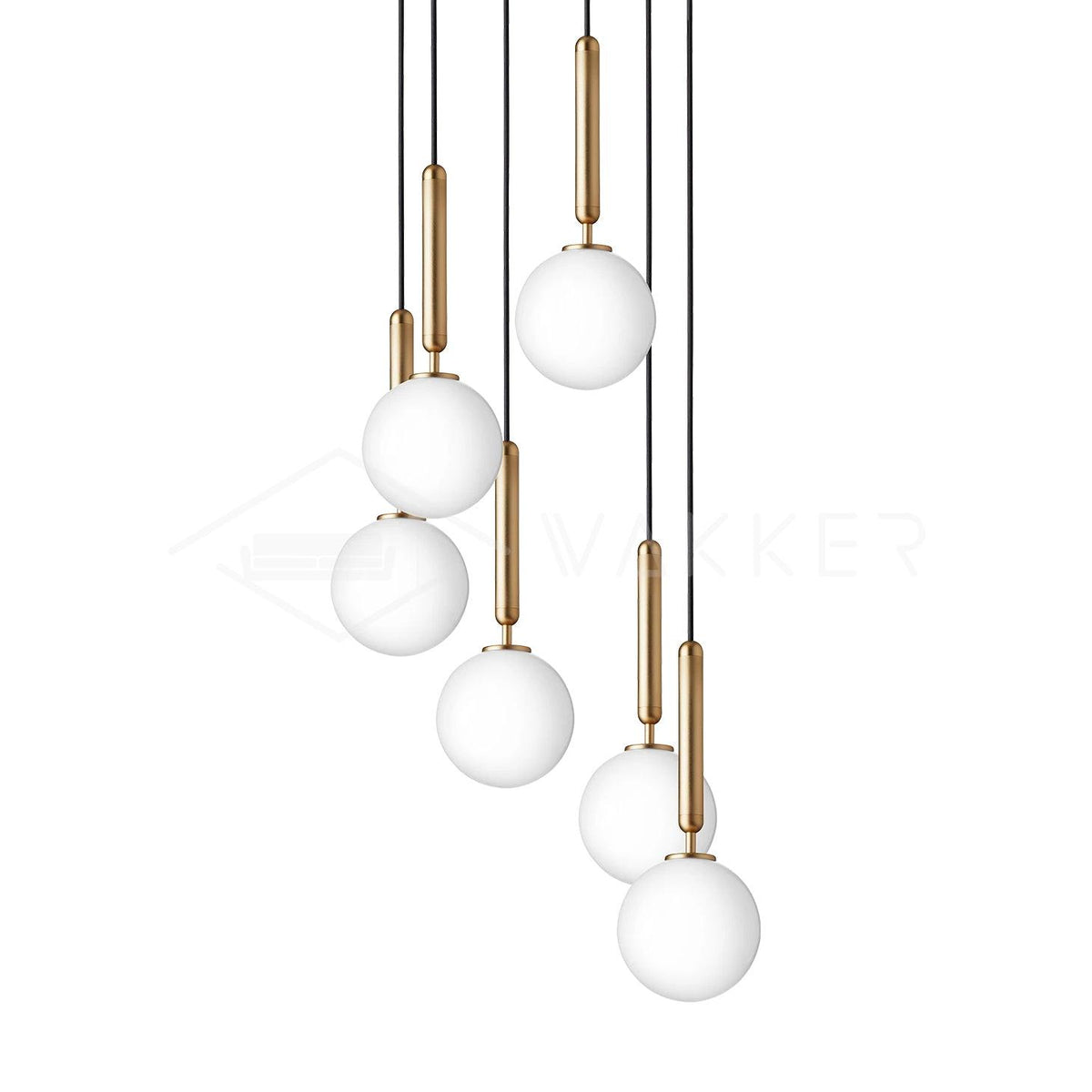 Calyxia Suspension Industrielle Classique en Verre