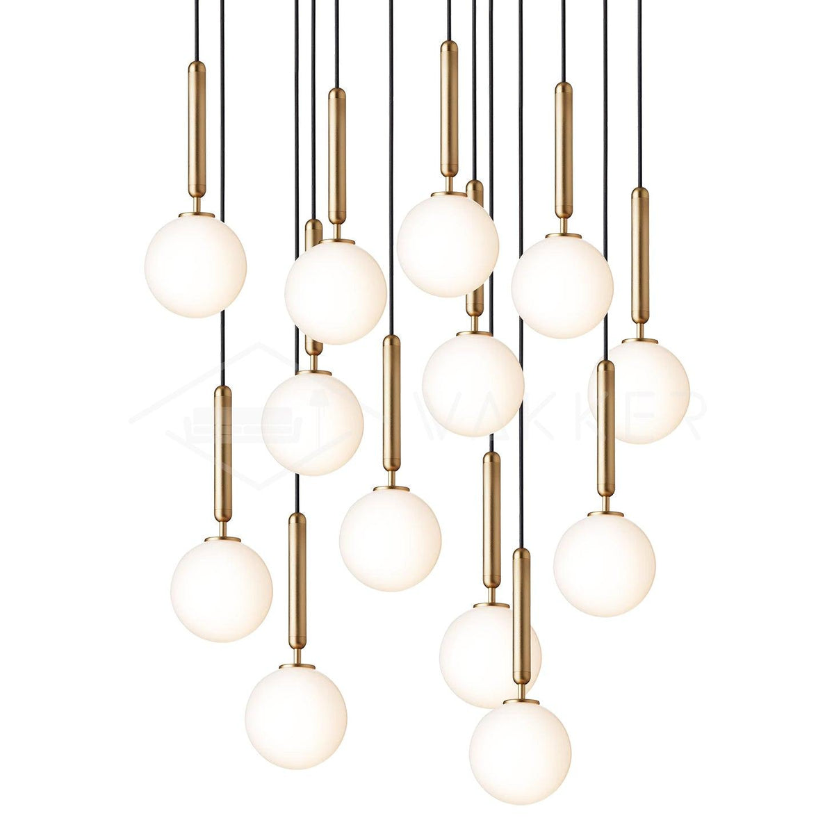 Calyxia Suspension Industrielle Classique en Verre