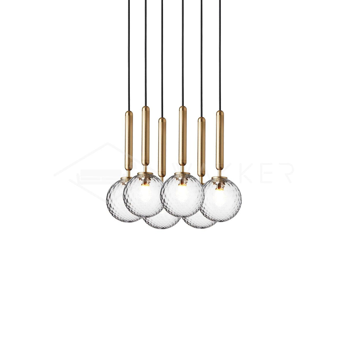 Calyxia Suspension Industrielle Classique en Verre