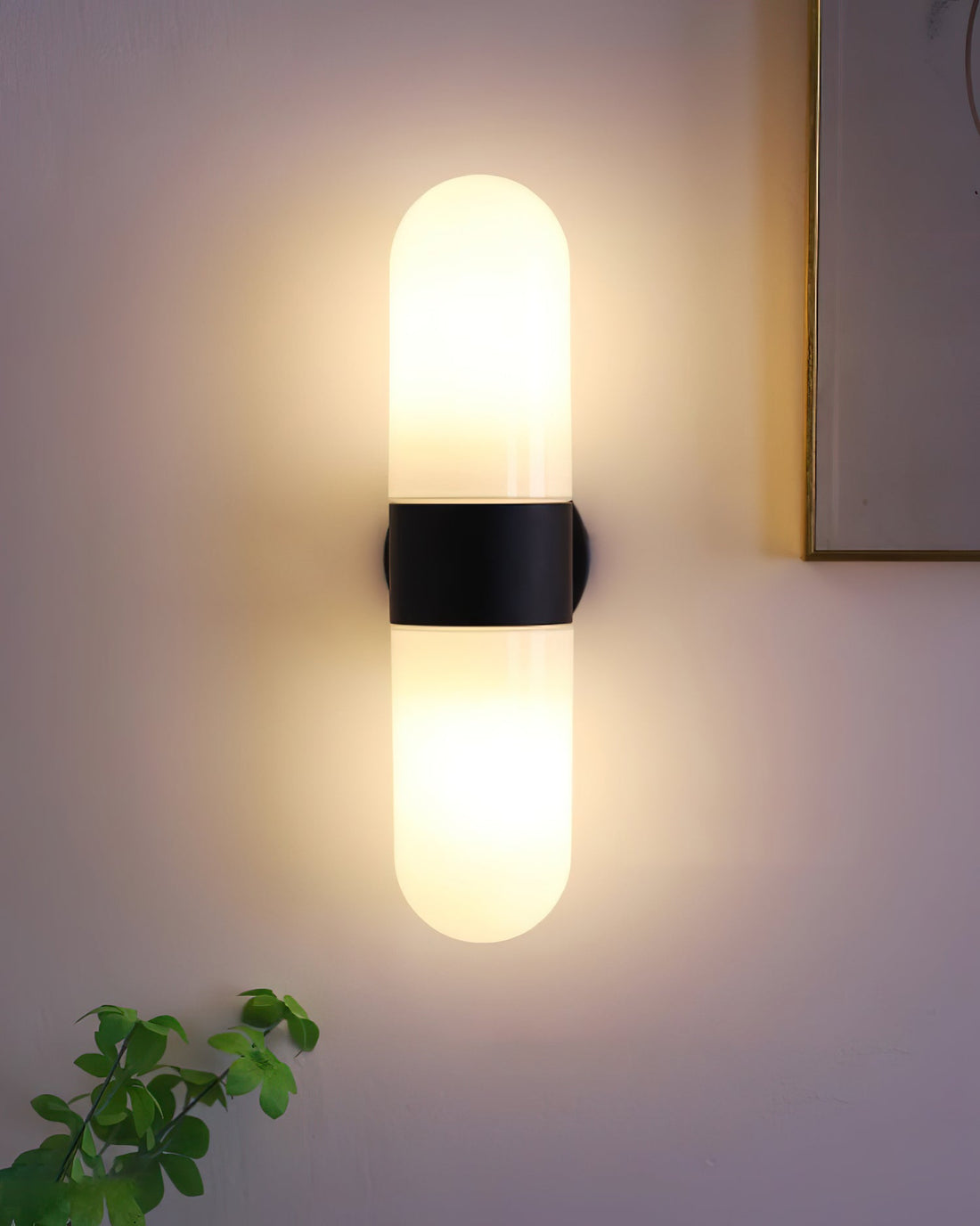 Lyra Applique Murale Moderne Minimaliste en Verre