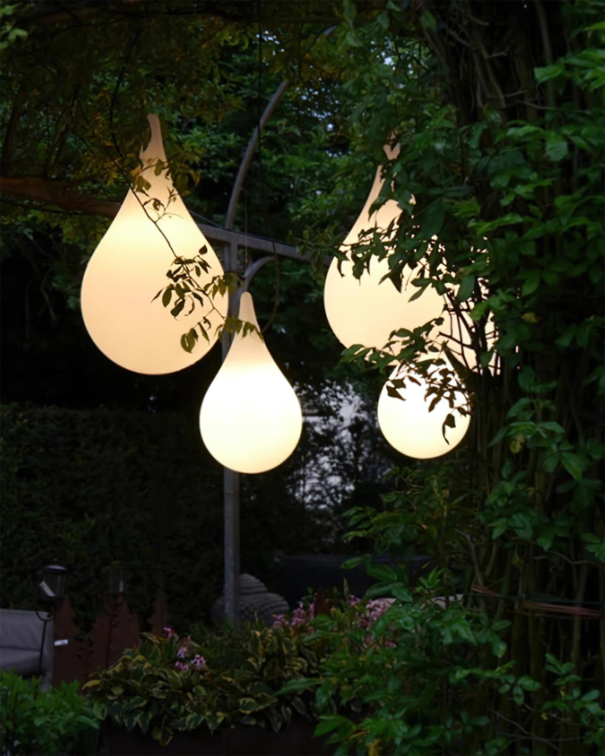 Milk Suspension Extérieure Lampe Minimaliste