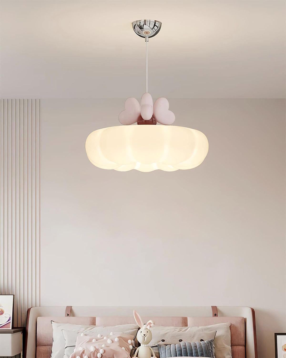 Minnie Lampe Suspendue Abat-jour Coquille en Forme de Cœur