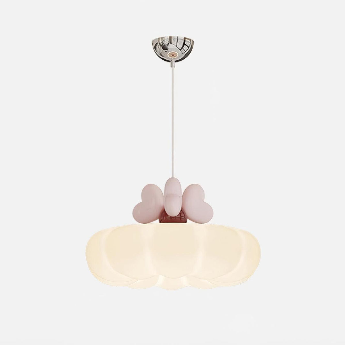 Minnie Lampe Suspendue Abat-jour Coquille en Forme de Cœur