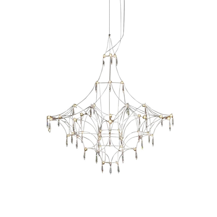 Allaeira Lustre Cristal Luxe Postmoderne