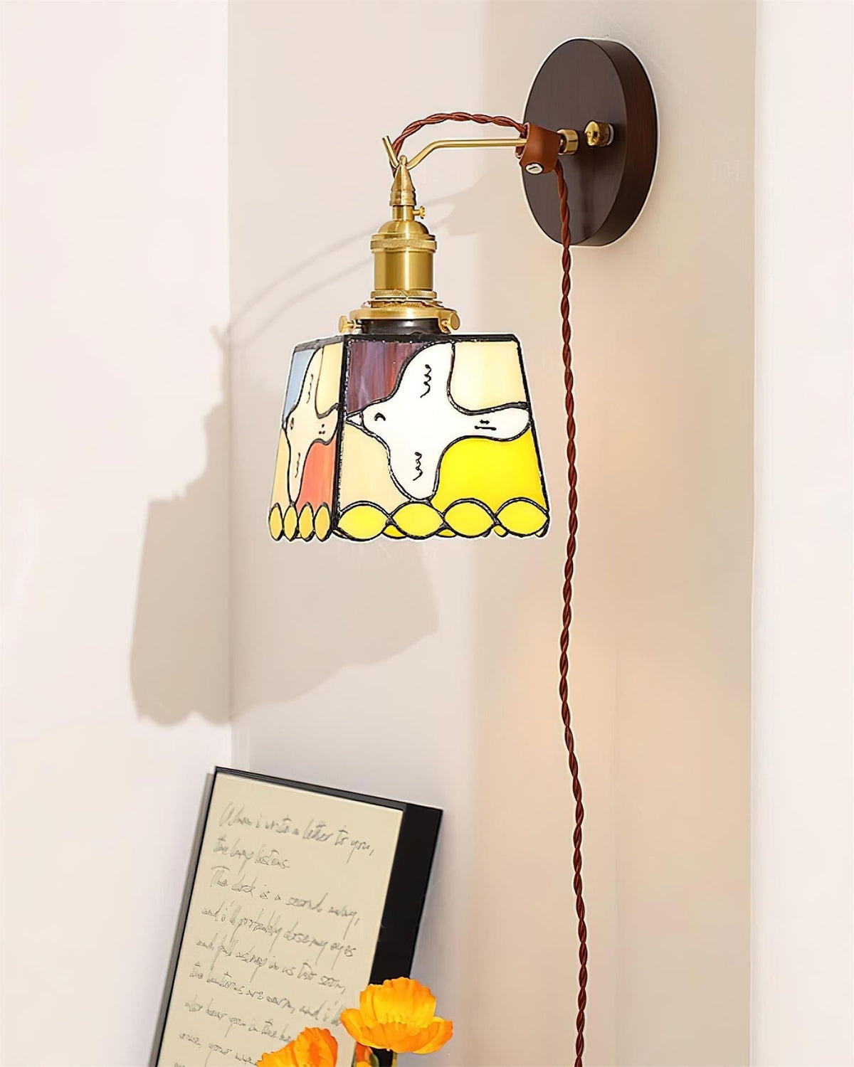 Gaviel Applique Murale Style Tiffany