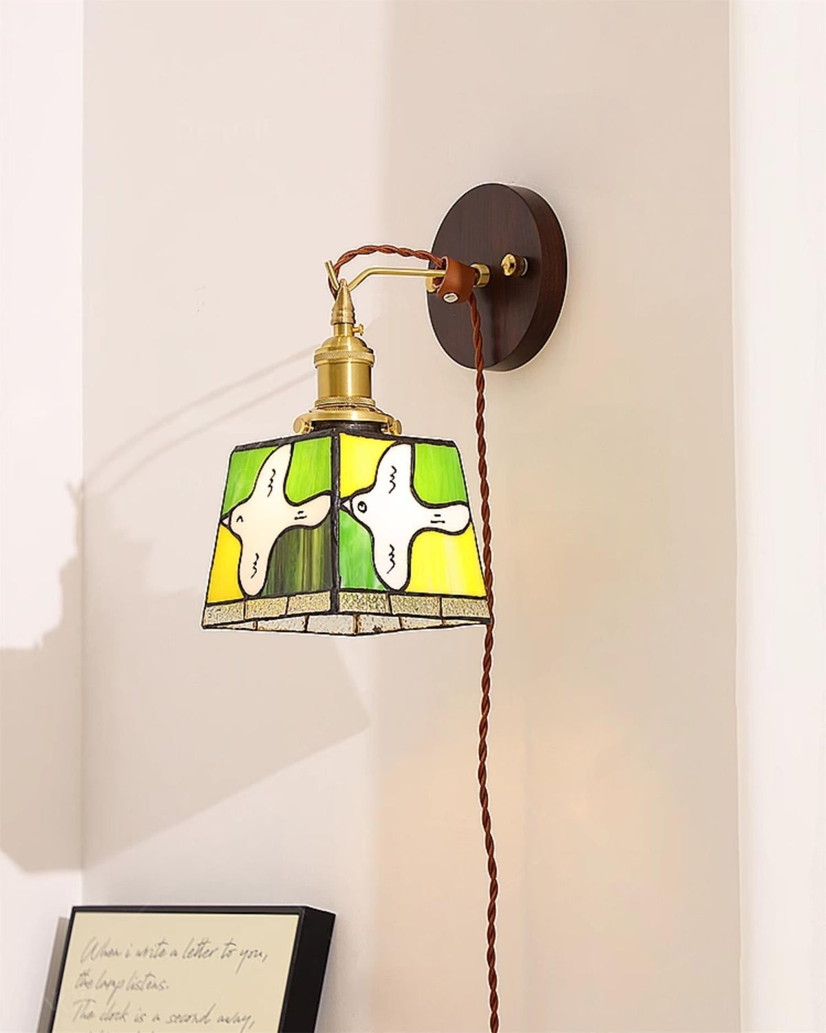 Gaviel Applique Murale Style Tiffany