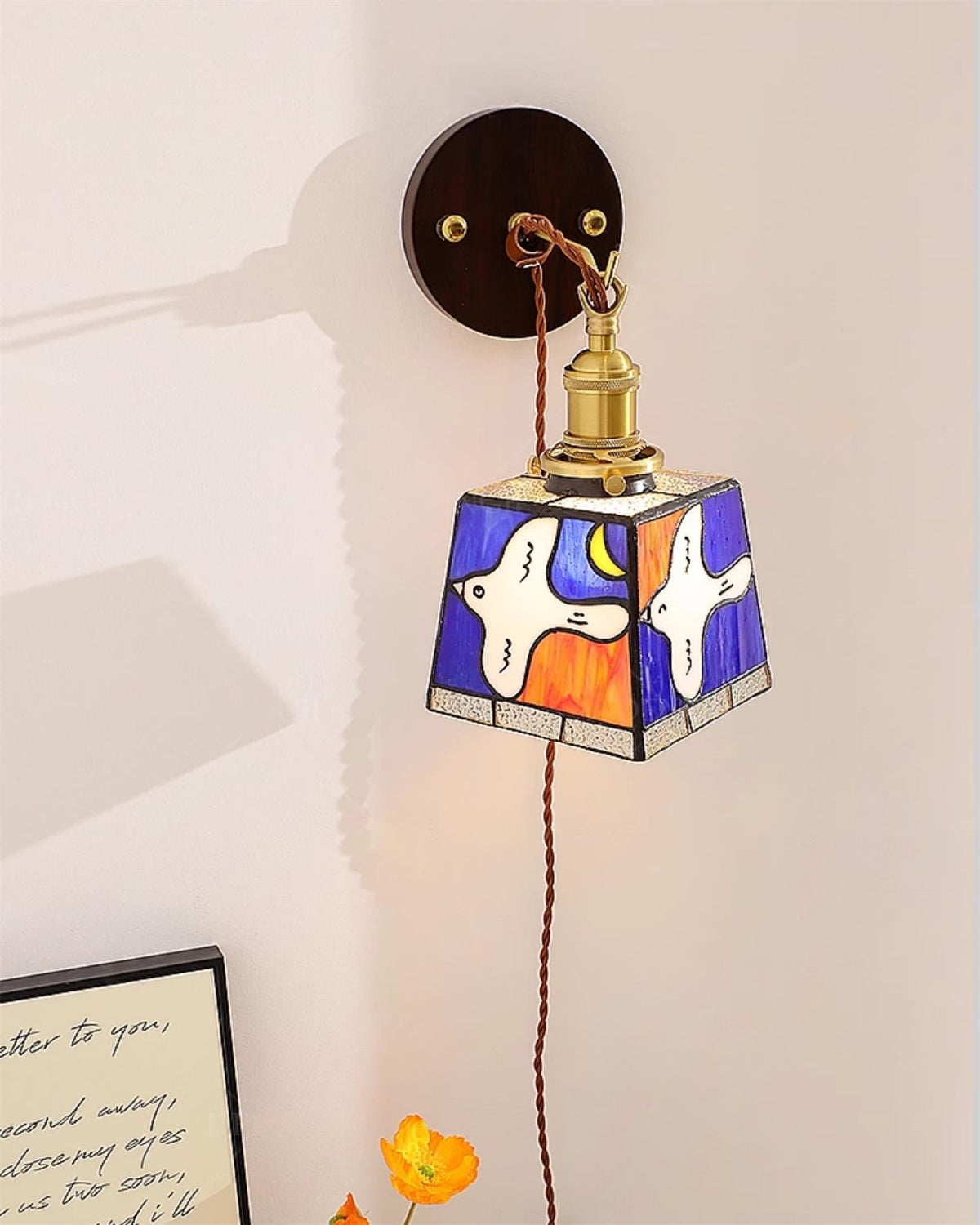Gaviel Applique Murale Style Tiffany
