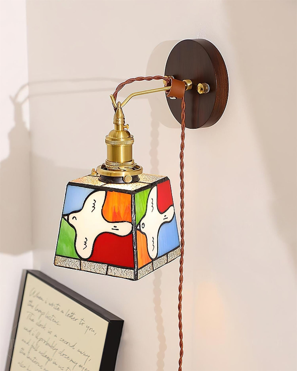 Gaviel Applique Murale Style Tiffany