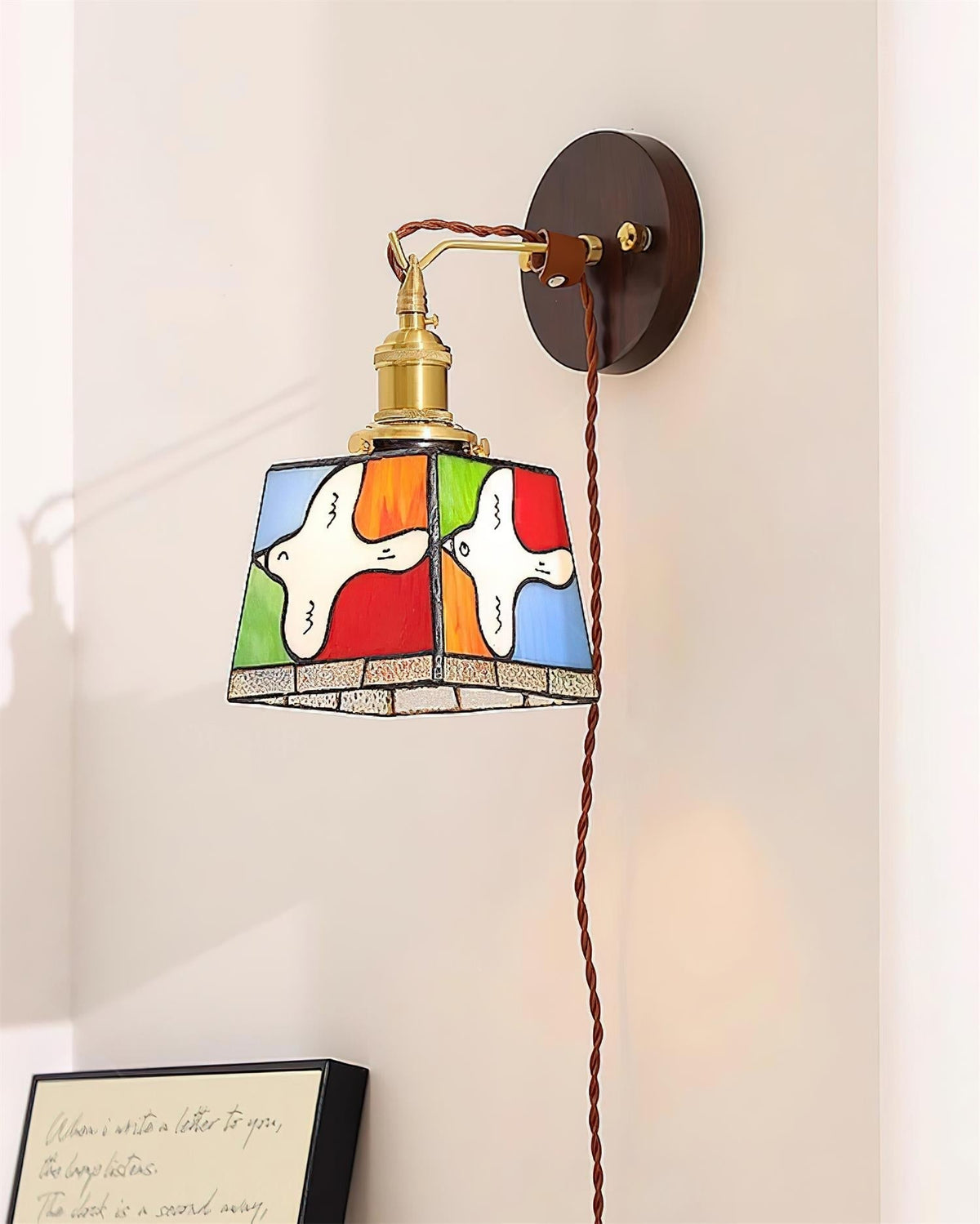 Gaviel Applique Murale Style Tiffany