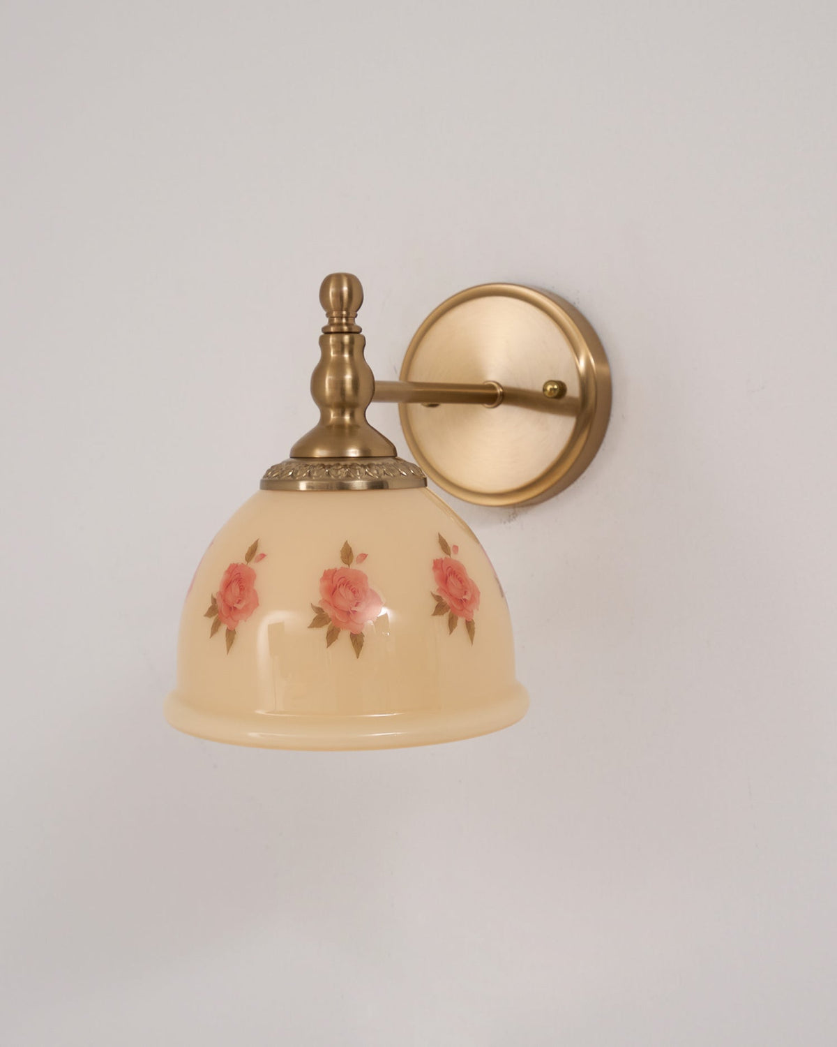 Mishya Applique Murale en Verre Floral