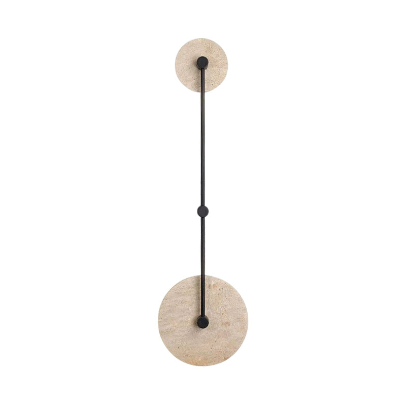 Ilvara Applique Murale Minimaliste Moderne Beige Travertin